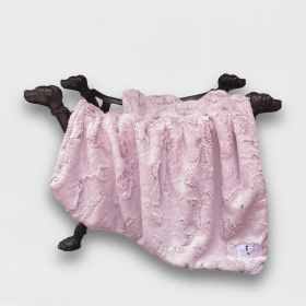 Dolce Vita Dog Blankets (Color: Rosewater, Size: Throw)