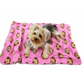 Silly Monkey Ultra (Color: Pink, Size: 50" x 30")