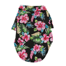 Hawaiian Camp Shirt (Color: Paradise Nights, Size: 2X-Large)