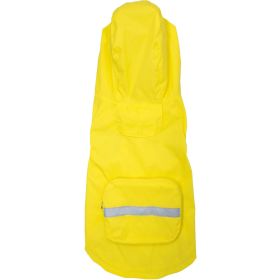 Packable Raincoat (Color: Yellow, Size: Small)